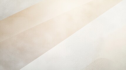 Poster - Background featuring diagonal lines in beige and white hues, creating a minimalist and abstract composition with a sense of depth and perspective
