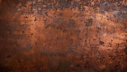 Wall Mural - old grunge copper bronze rusty texture background effect wallpaper