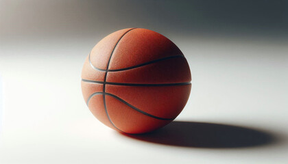 basketball ball isolated on white