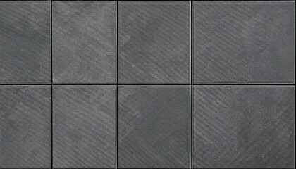 Wall Mural - floor porcelain tile texture in asphalt gray