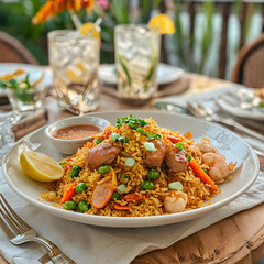 Khao Pad dish from Indonesian cuisine