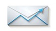 © Aoao - an envelope with a rising line graph emerging from it, representing the effectiveness of email marketing campaigns