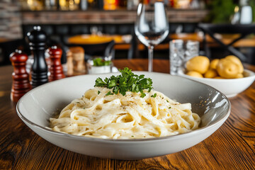 Wall Mural - pasta with sauce