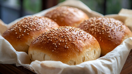 Canvas Print - Delicious breads, ideal image for advertising bakeries, confectionery shops, markets.