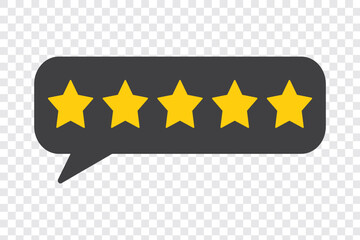 Wall Mural - One to five star rating, rate us, Customer feedback concept. review vector icon set . Vector illustration. isolated on grey background