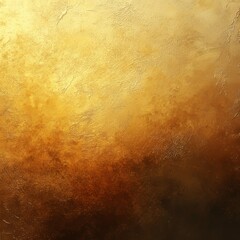 Wall Mural - Abstract textured background in shades of gold with a gradient effect from light to dark.