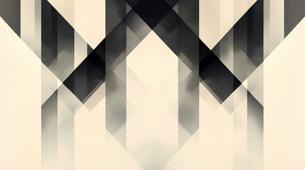 Abstract cream and black geometric background. Geometric. Illustration