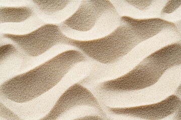 Wall Mural - background of beige beach sand with natural pattern, ai