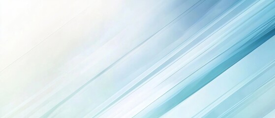 Aufkleber - Light Blue and White Diagonal Gradient Background