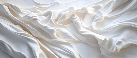 Poster - Abstract White Swirling Texture Background.