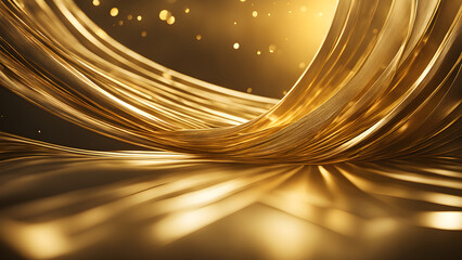 Wall Mural - Gold concept image