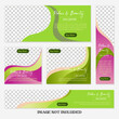 © Davi - Collection of spa banners with transparent
