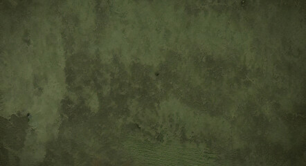 Matte green texture or background with stains, waves and grain elements. Image with place for text. Template for design	