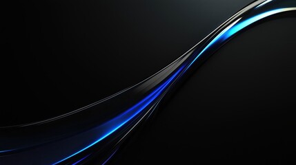 A long blue line with a black background. The blue line is the main focus of the image