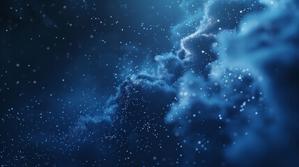 Fototapete - a blue and purple image of a rocky surface with a lot of small dots. the image has a dreamy, otherwo