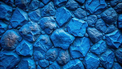 Blue abstract lava stone texture background, perfect for a modern and unique design project