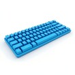 © Jittiwan - A blue computer keyboard isolated on white background