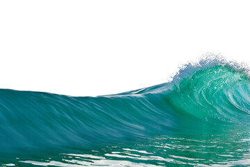 Sea wave transparent background