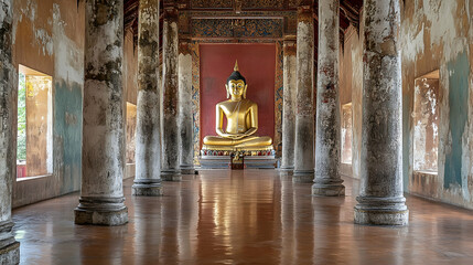 buddha statue in the temple