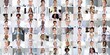 © Andrey Popov - Diverse Multicultural Medical Doctor Photo Collage