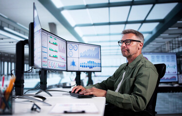 Poster - KPI Business Analytics Data Dashboard
