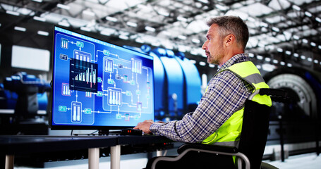 Poster - Engineer Operator Using Scada System