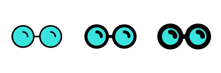 Editable glasses, reading mode vector icon. Part of a big icon set family. Perfect for web and app interfaces, presentations, infographics, etc