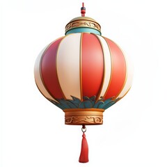 Wall Mural - Chinese Red and Gold Lantern.