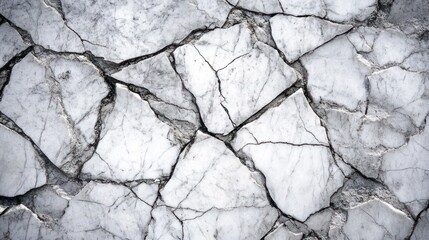 Sticker - Cracked Marble Texture