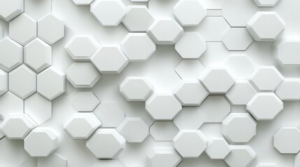 Sticker - Abstract Hexagon Pattern