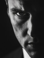 Intense Male Portrait