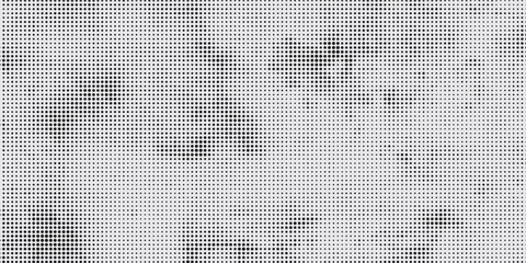 Wall Mural - Dot pattern seamless background. Polka dot pattern template Monochrome dotted texture modern digital