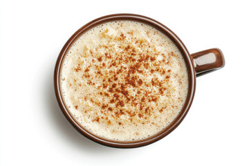 Canvas Print - Turkish Salep with Cinnamon in Traditional Cup