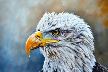 Wall Mural - Majestic Bald Eagle Portrait