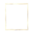 © Md Shahjahan - A gold frame with a white background. The frame is square and has a gold border. The frame is simple and elegant, with a clean and minimalist design. The gold color of the frame adds a touch of luxury