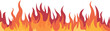 © Ikram - Seamless fire and flames border