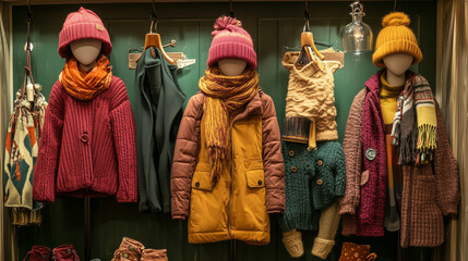 Children's autumn clothing store