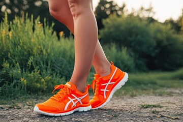 Orange Shoes Summer Fitness Fun for Women and Girls Adventures