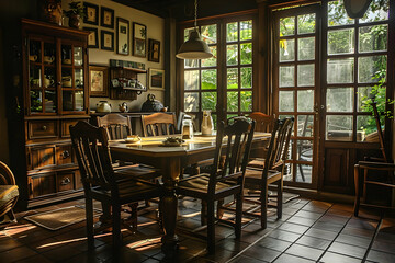 Wall Mural - interior of a restaurant