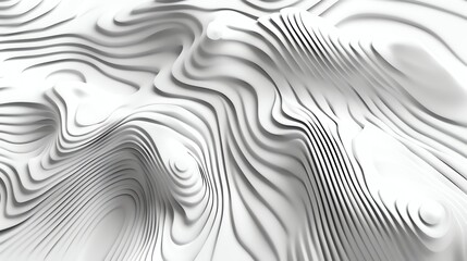 Abstract geometric white textured background.