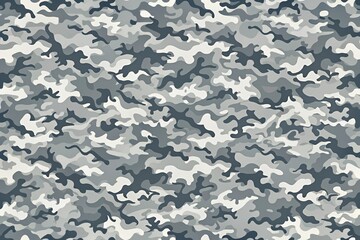 Wide-angle subtle shades of gray camo pattern perfect for seamless repeatable background