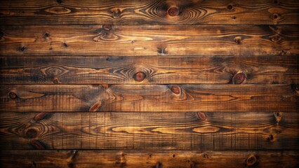 Poster - Old grunge dark textured wooden background with top view brown wood paneling, grunge, dark, textured, wooden, background, old