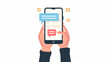 © Cedric - text message on phone screen