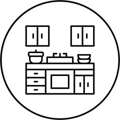 Sticker - Kitchen Icon