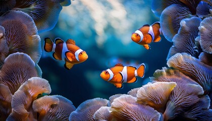 coral reef and fish