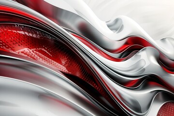 Poster - Create a sleek and contemporary abstract design with Silva. Generative Ai