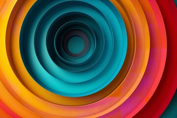 Poster - Create an aesthetically arresting abstract background feature. Generative Ai