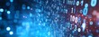 © Johann - Digital binary code background with a bokeh effect, symbolizing data technology and information exchange in the digital age