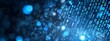 © Johann - Digital binary code background with a bokeh effect, symbolizing data technology and information exchange in the digital age