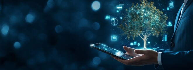 Poster - Achieving Innovative Business Growth Through the Integration of Advanced Technology and Sustainable Practices for a Brighter Future in the World of Entrepreneurship and Collaboration